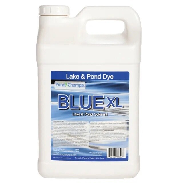 Pond Champs Blue XL Lake &amp; Pond Dye 2.5-Gallon