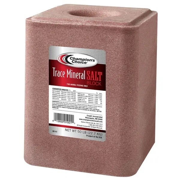 Trace Mineral Salt Block 50 lb
