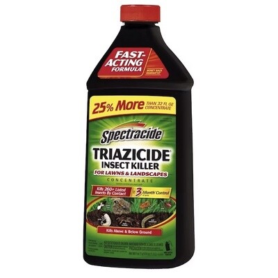 Spectracide Triazicide Concentrate Lawn Insect Control 40 oz
