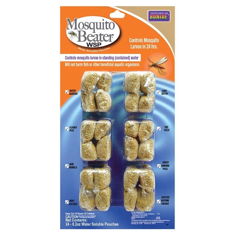 Bonide Mosquito Beater Mosquito Killer Granules 0.2 oz (24-Pack)