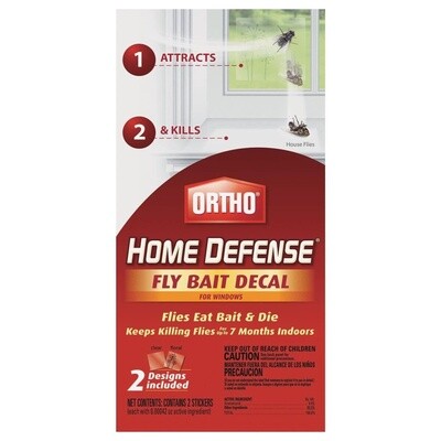 Ortho Home Defense Indoor/outdoor Fly Bait Decal (2-Pack)