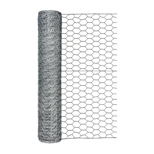 Expert Gardener Galvanized Steel 1&quot; Chicken Wire - 24 in x 50 ft