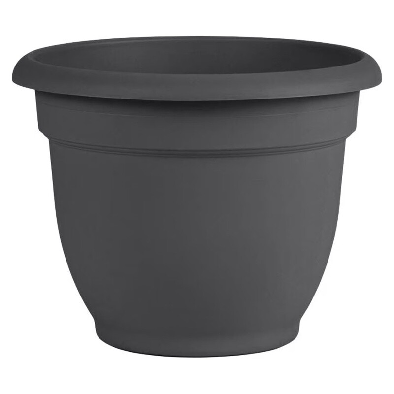 Bloem Ariana Self-Watering Planter - Charcoal