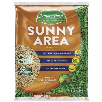 Nature's Finest™ Sunny Area Grass Seed 3 lb