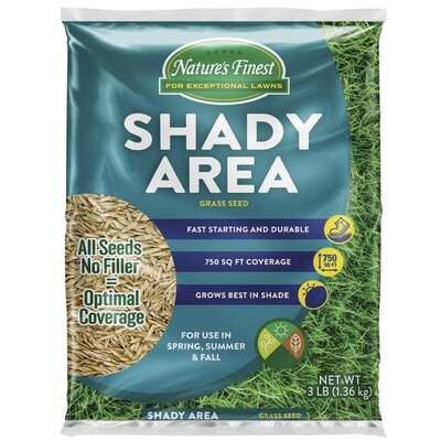 Nature's Finest™ Shady Area Grass Seed 3 lb