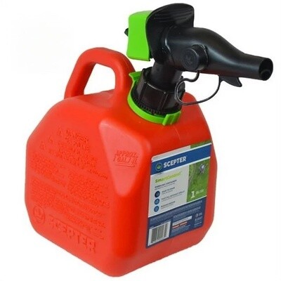 Scepter Red SmartControl Gas Can 1-Gallon
