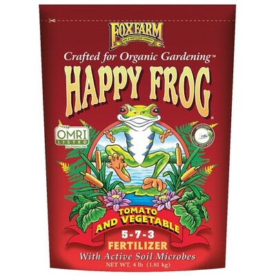 FoxFarm Happy Frog® Tomato &amp; Vegetable 5-7-3 Fertilizer 4 lb