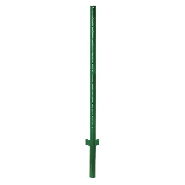 Garden Zone Heavy Duty Green Fence U-Post (6 ft)