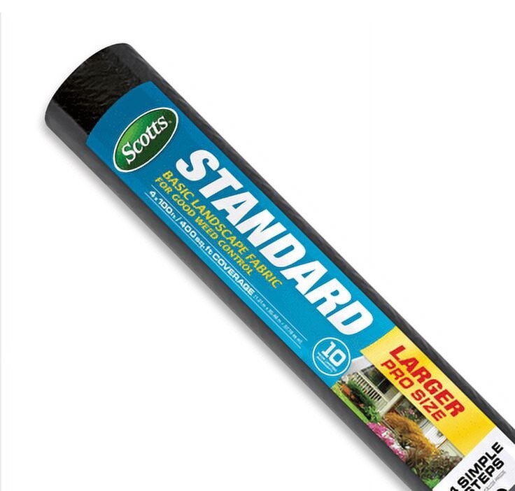 Scotts Standard 4&#39; x 100&#39; Weed Barrier Fabric