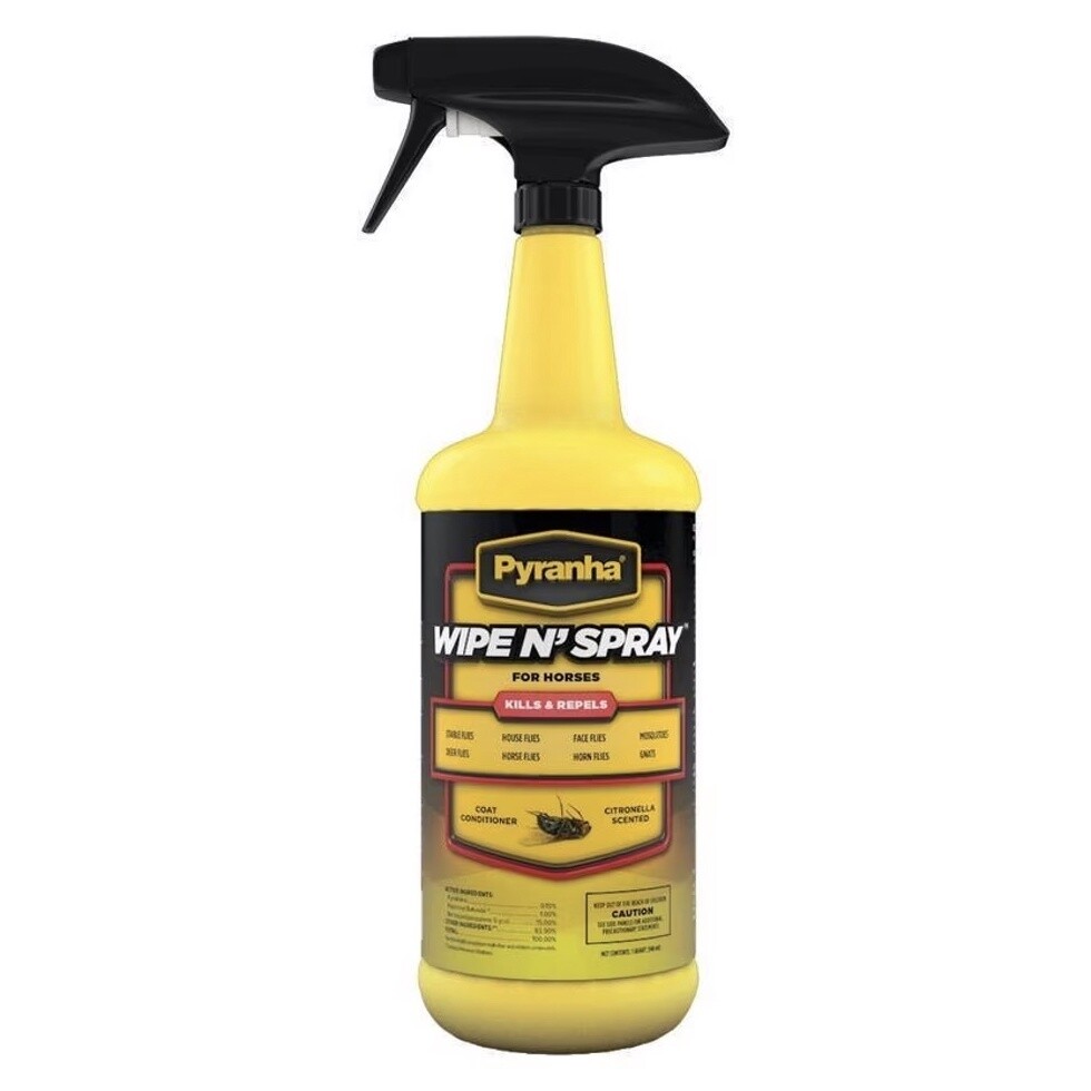 Pyranha Wipe N&#39; Spray RTU 32 oz