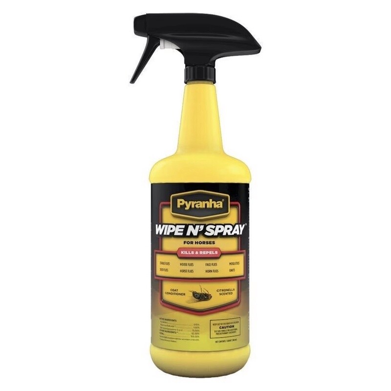 Pyranha Wipe N&#39; Spray RTU 32 oz