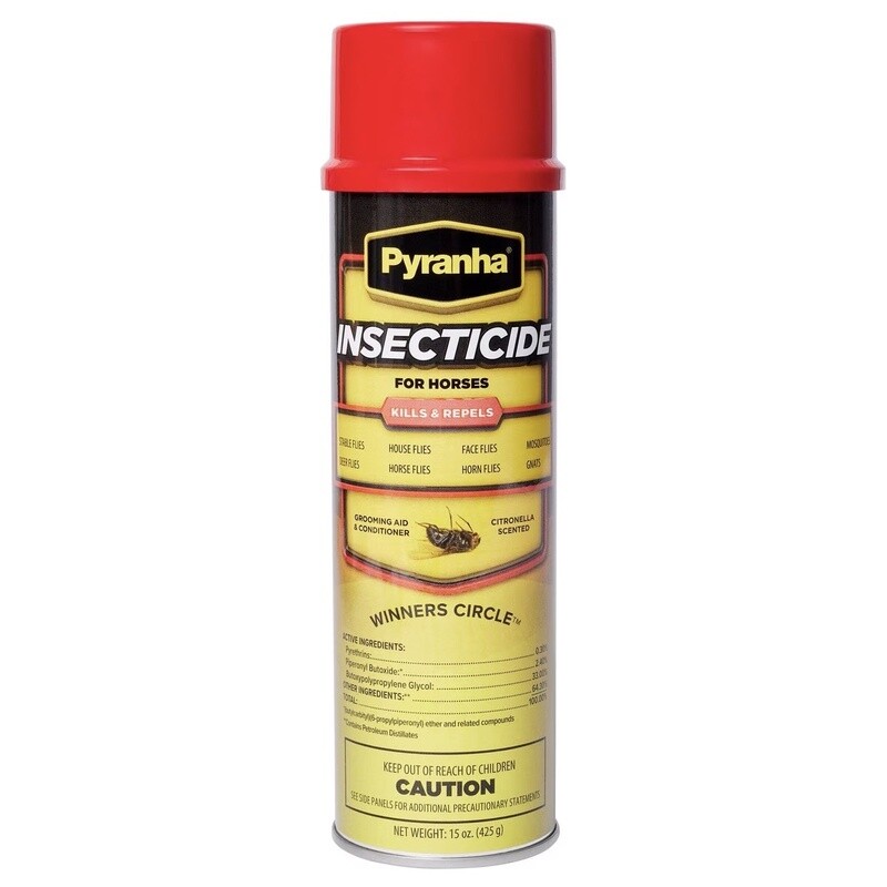 Pyranha Aerosol Horse Insecticide Spray 15 oz