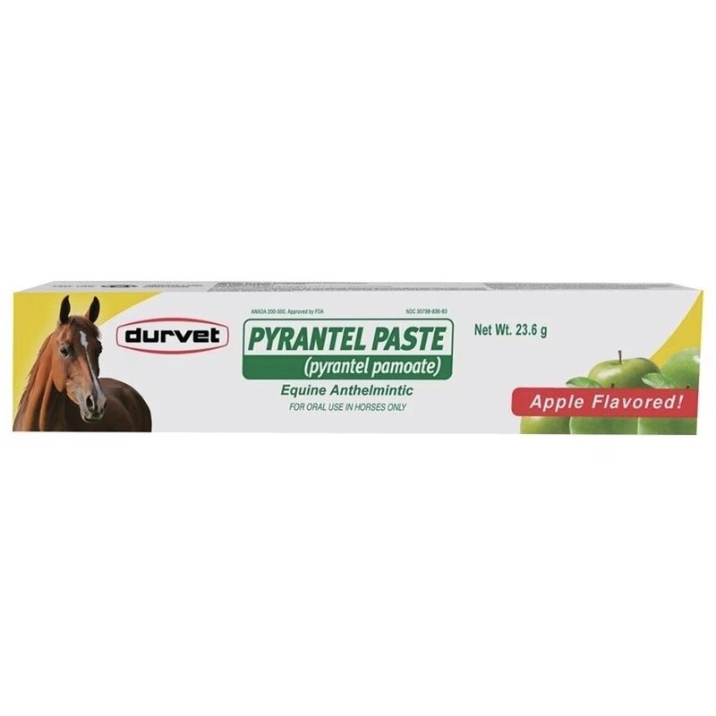 Durvet Pyrantel Paste Wormer for Horses 23.6 g