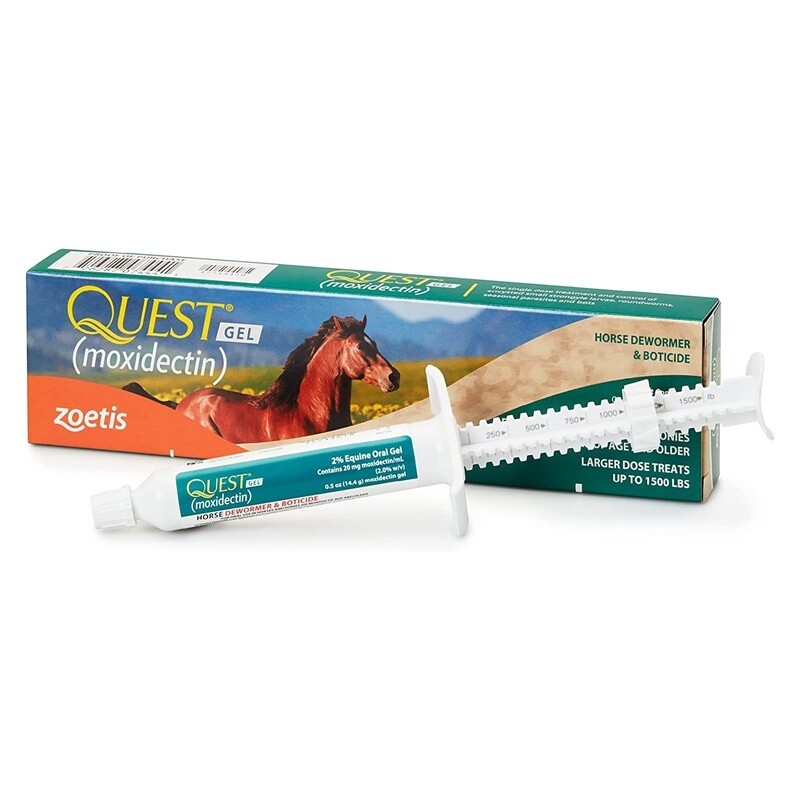 Quest Horse Dewormer Gel 0.5 oz