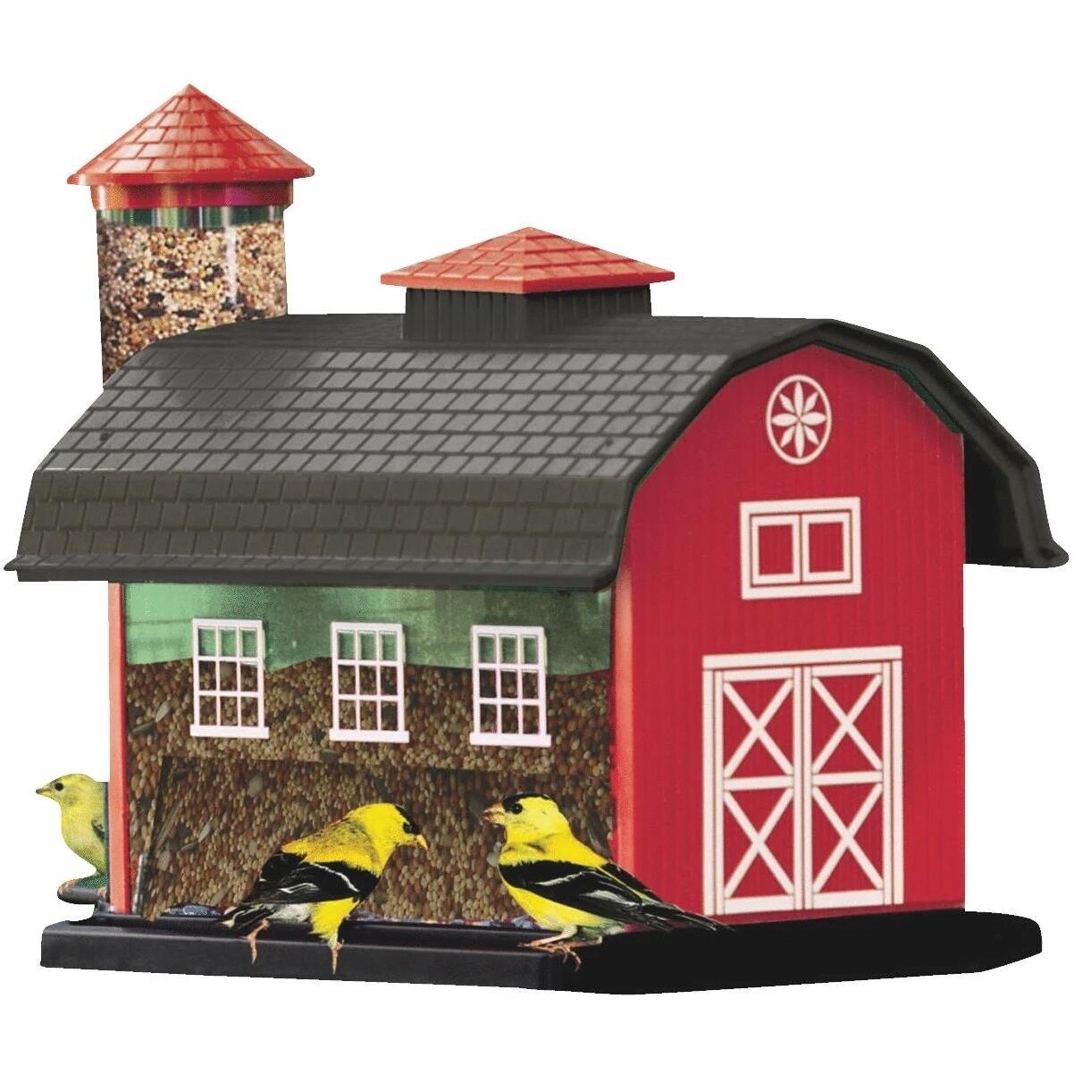 Audubon Red Barn Combo Feeder