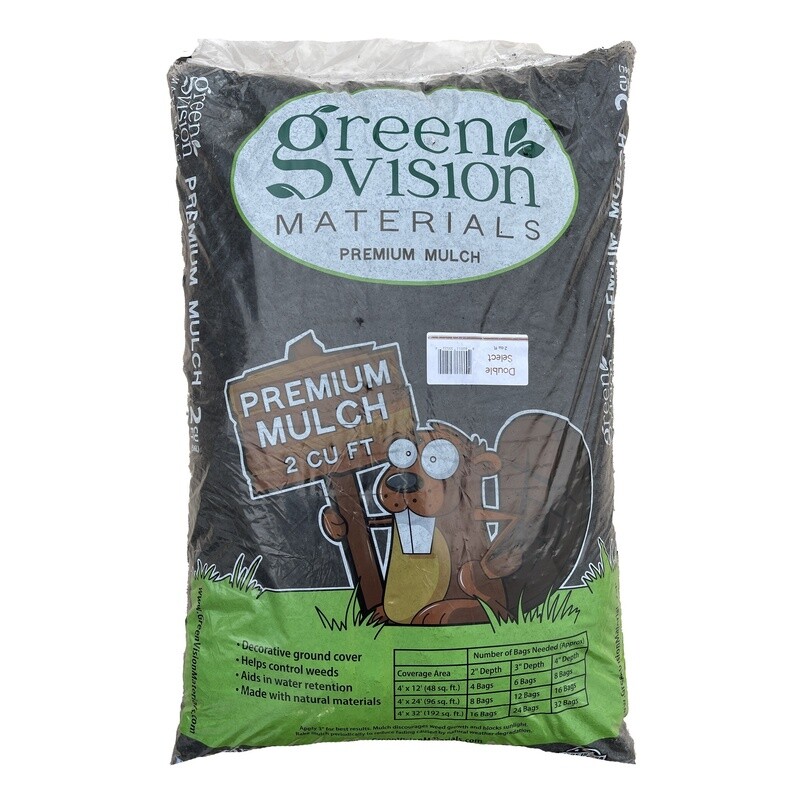 Natural Hardwood Mulch 2 Cu Ft