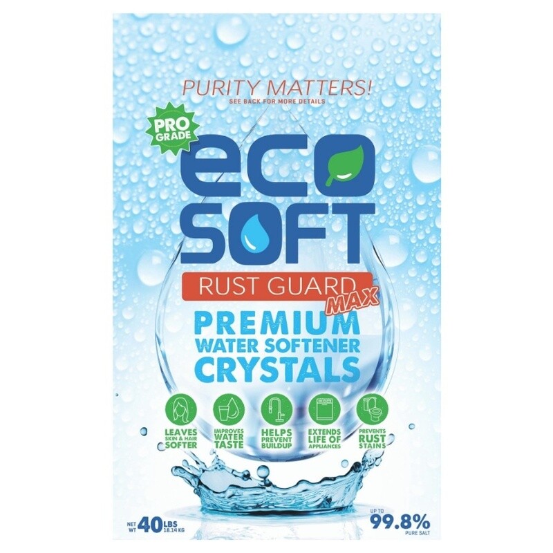 EcoSoft Rust Guard Max Crystals 40 lb