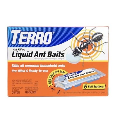 Terro Ant Killer Liquid Ant Bait Station (6-Pack) 2.2 oz Liberty FHG Galion