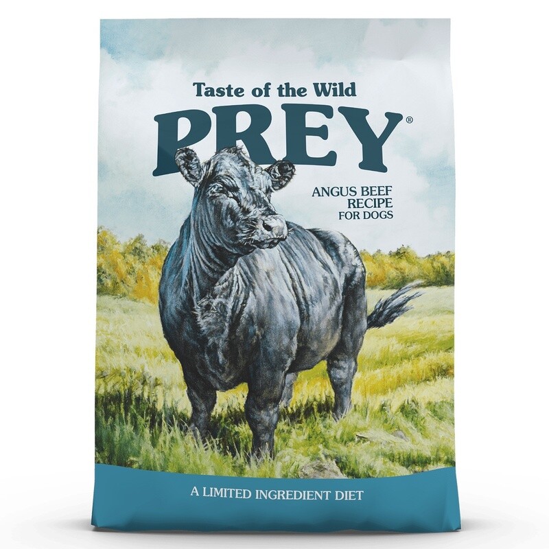 Taste of the Wild Prey Angus Beef Recipe 25 lb