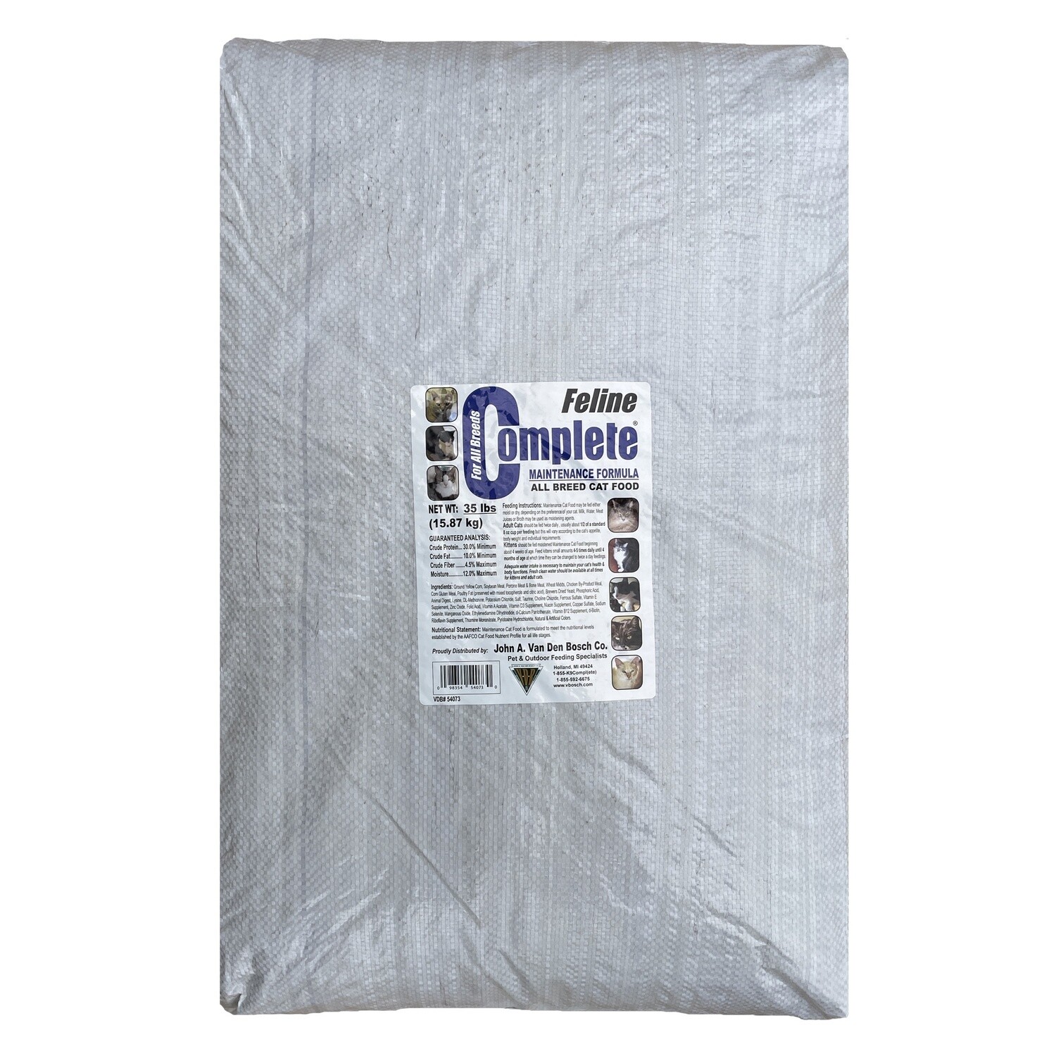 Feline Complete Maintenance Cat Food 35 lb