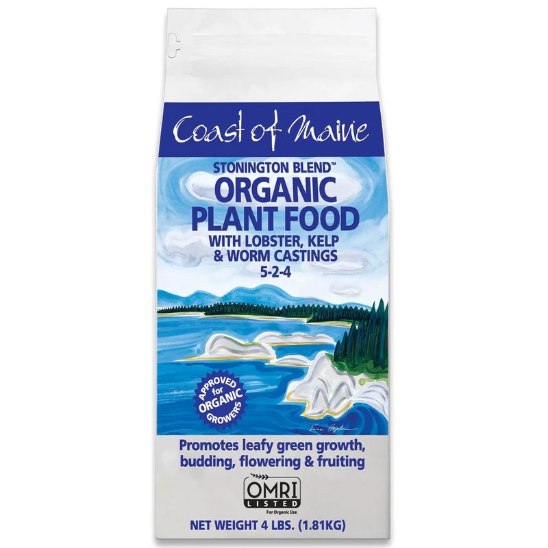 Coast of Maine Lobster &amp; Kelp Plant Food w/ Worm Castings 4 lb