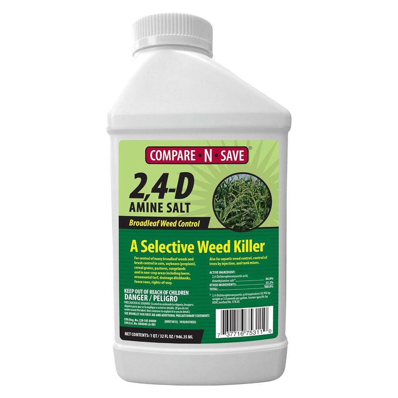 Compare-N-Save 2, 4-D Amine Broadleaf Weed Killer (32 oz)