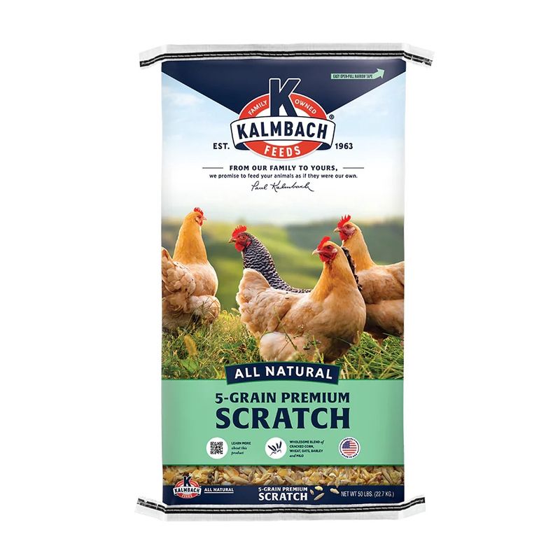 Kalmbach 5-Grain Premium Scratch Grain 50 lb