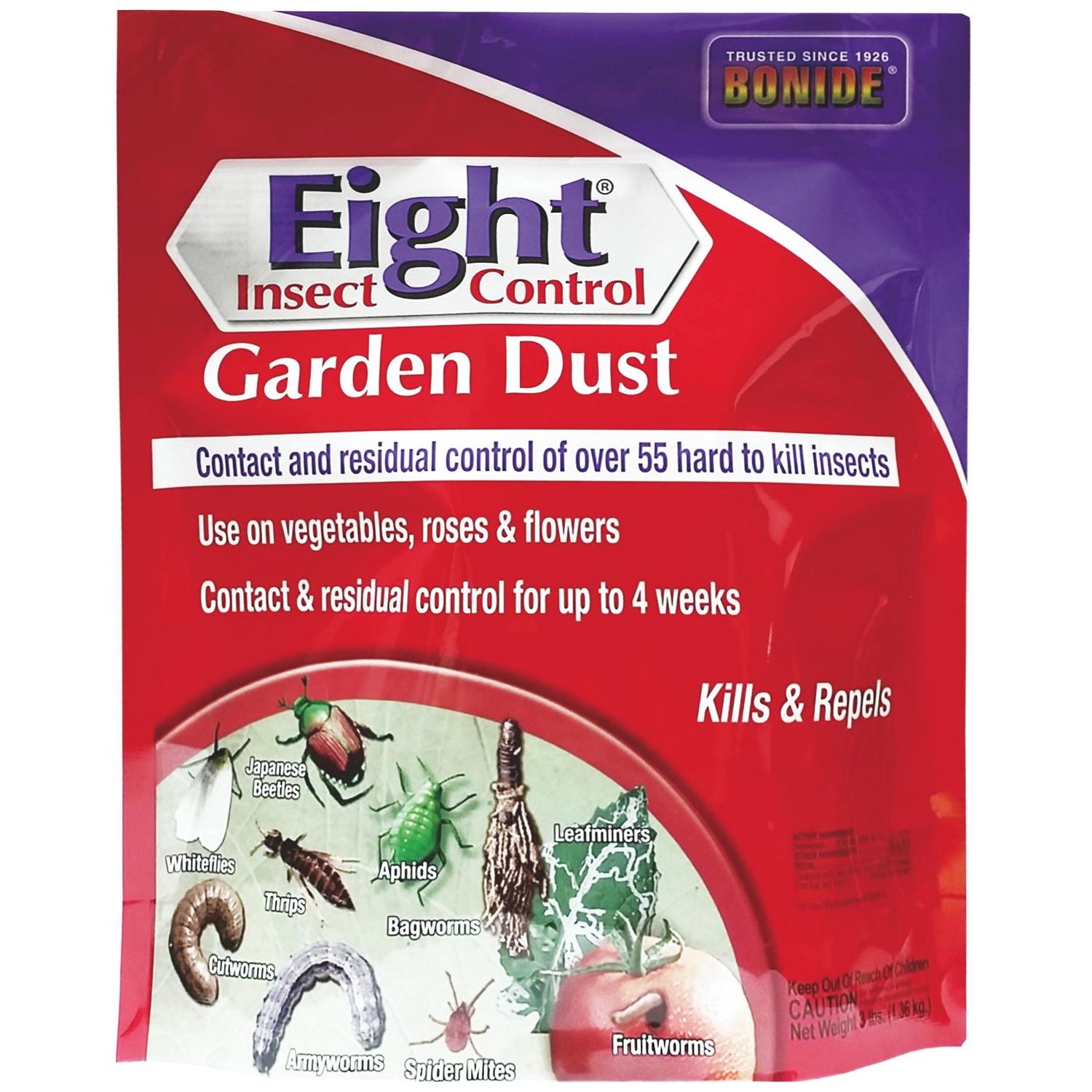 Bonide Eight Insect Control Garden Dust (3 lb)