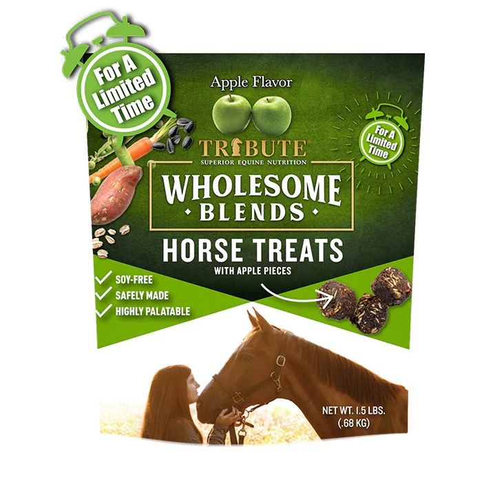 Tribute Wholesome Blends® Apple Horse Treats (1.5 lb)