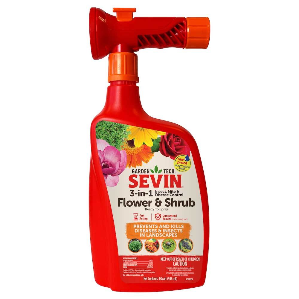 Sevin® 3-In-1 Insect, Mite &amp; Disease Control Flower &amp; Shrub Ready To Spray (32 oz)