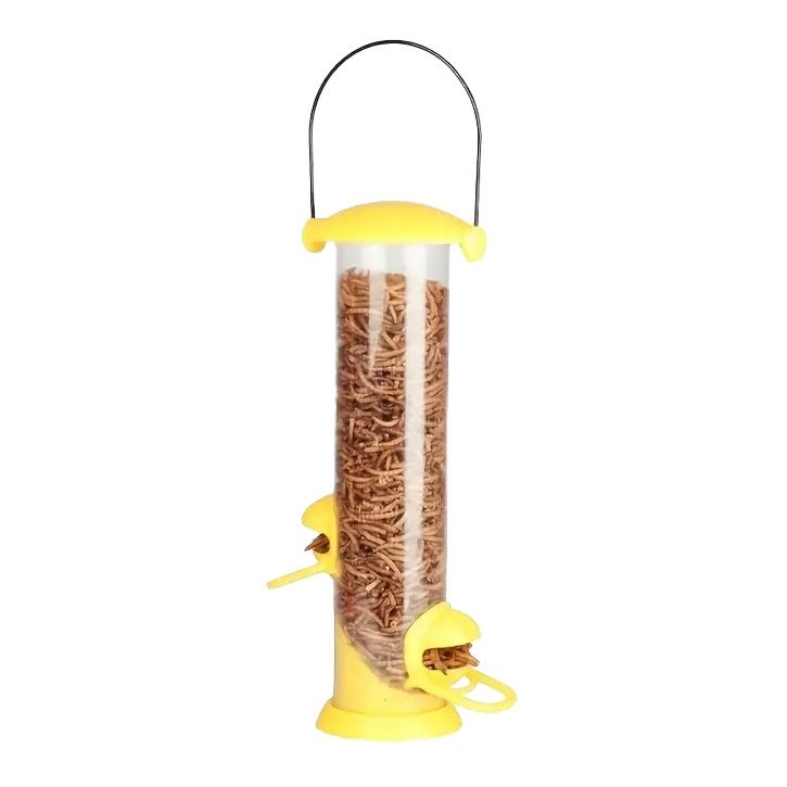 Liberty Plastic Mealworm Tube Feeder