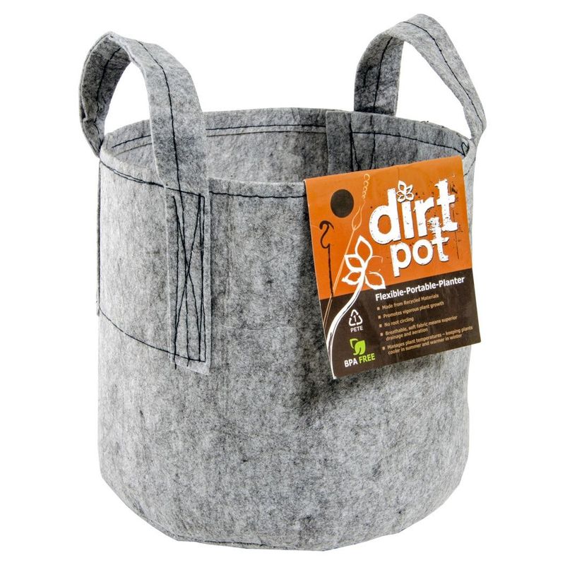 Hydrofarm Dirt Pot Flexible Planter (10-Gallon)