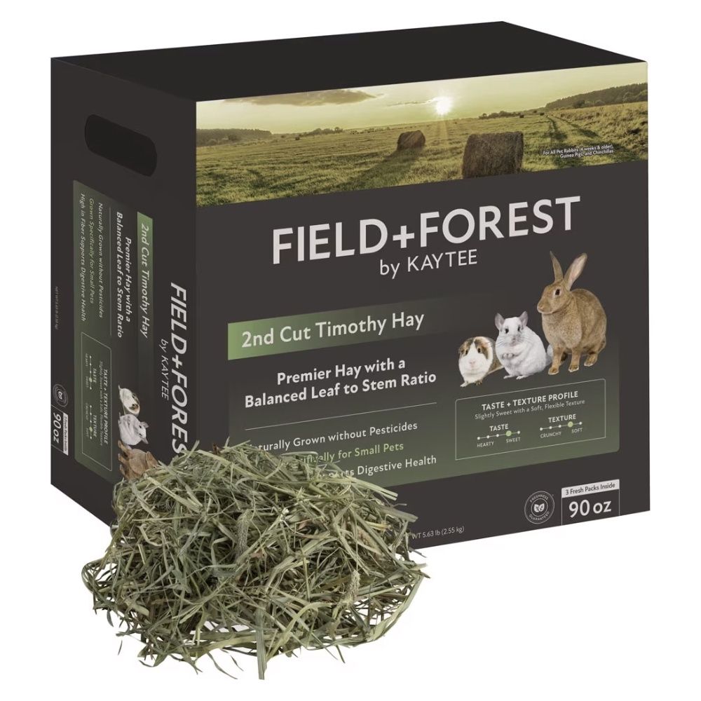 Kaytee® Field+Forest™ 2nd Cut Tomothy Hay (90 oz)