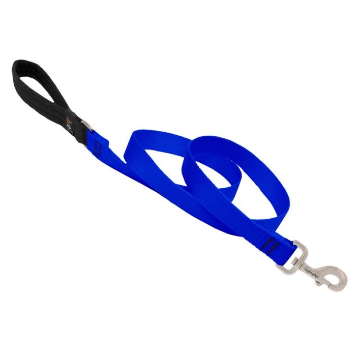Lupine Basic Solids Blue Leash (6 ft)