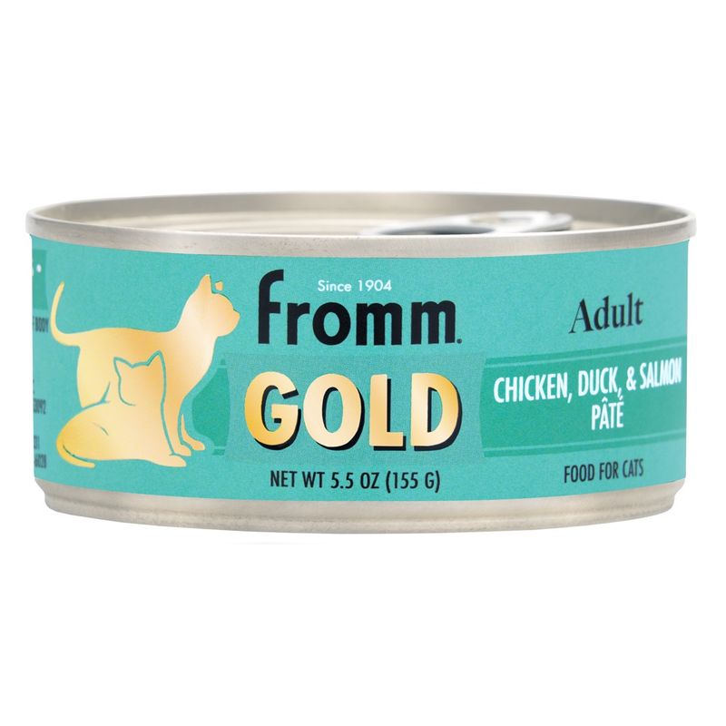Fromm Gold Adult Chicken, Duck, &amp; Salmon Pate (3 oz)