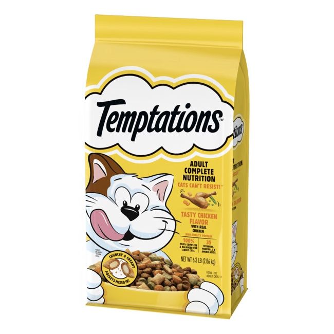 Temptations Tasty Chicken Flavor Dry Cat Food (6.3 lb)