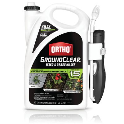 Ortho GroundClear Weed and Grass Killer Ready-to-Use (1-Gallon)