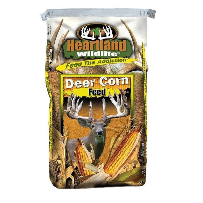 Heartland Wildlife Apple Flavored Deer Corn 40 lb