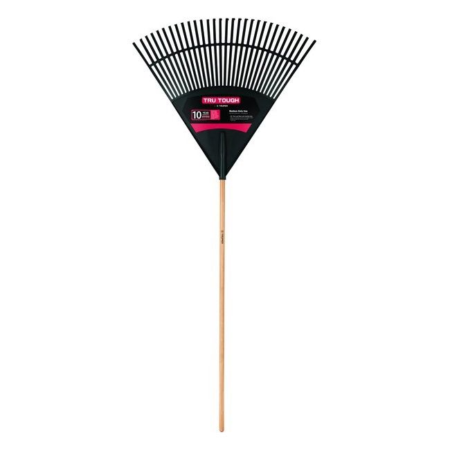 Tru Tough Poly Leaf Rake (30 in)