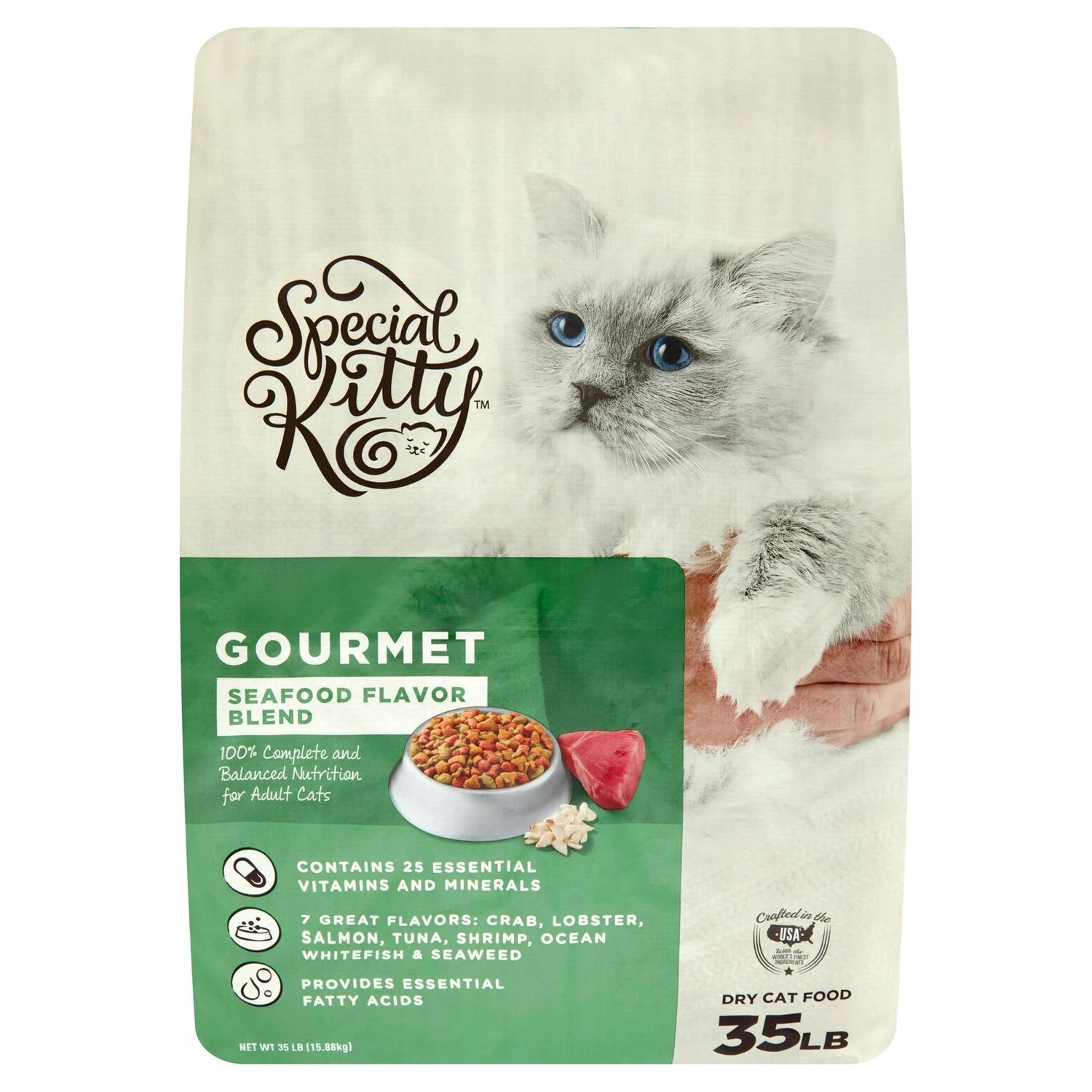 Special Kitty Gourmet Seafood Formula Cat Food (35 lb)