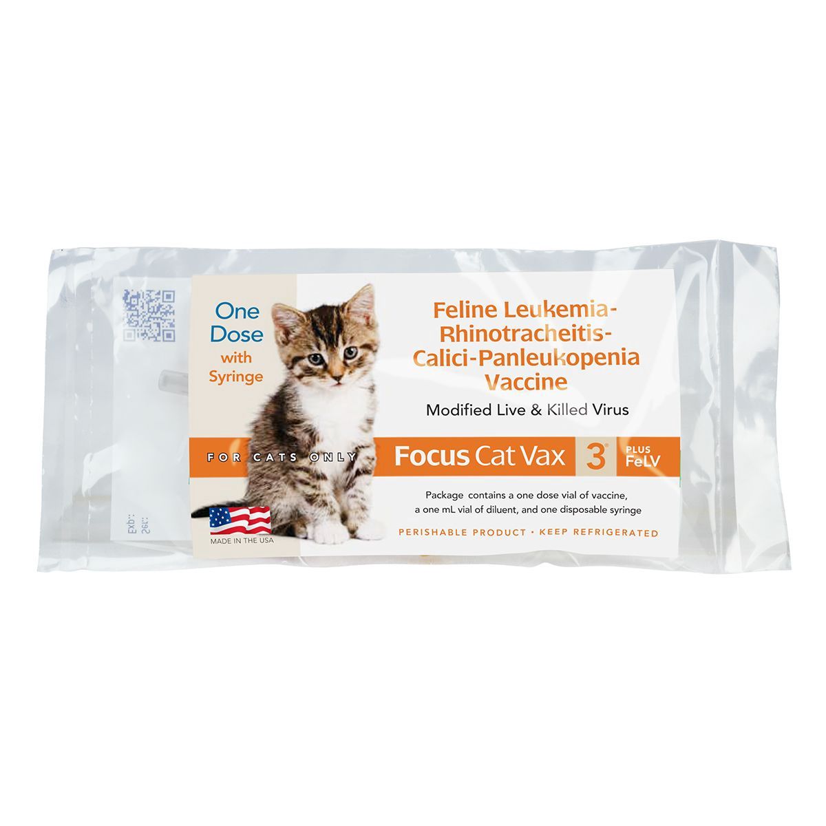 Spectra Focus Cat Vax 3 Plus FeLV Vaccine