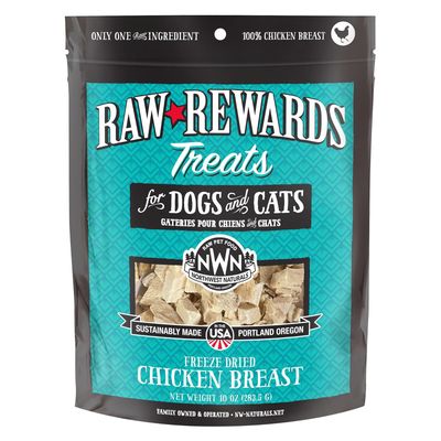 Northwest Naturals Raw Rewards Freeze-Dried Chicken Breast Treats (10 oz)