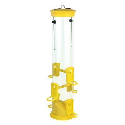 Nature's Way Large Plastic Thistle Tube Bird Feeder