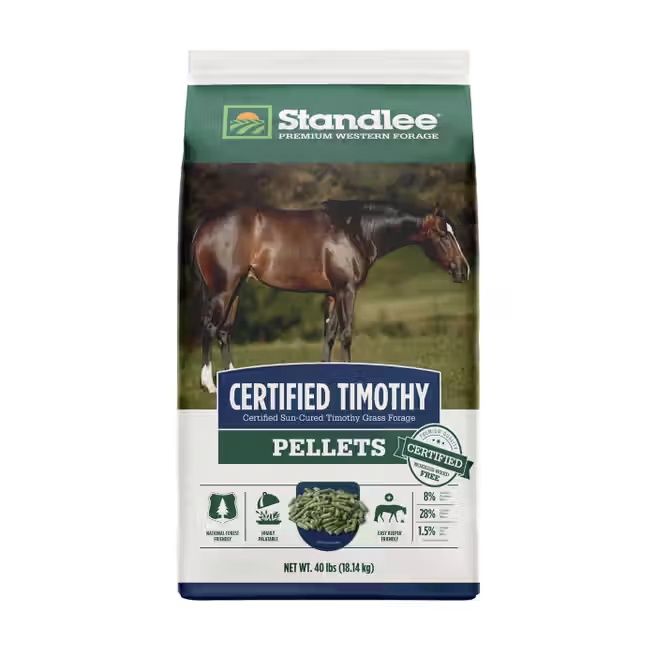 Standlee Certified Timothy Grass Pellets (40 lb)