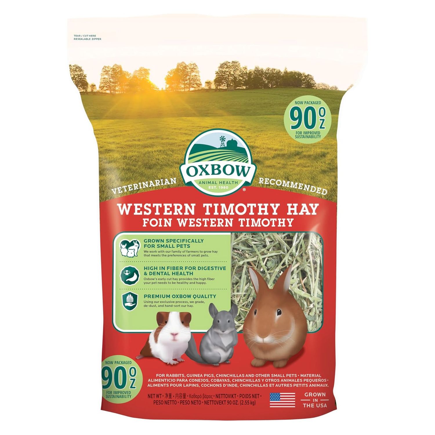 Oxbow Western Timothy Hay (90 oz)