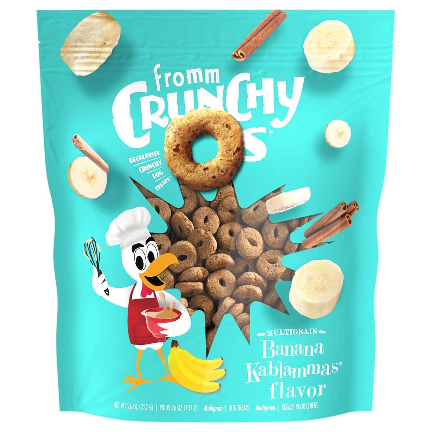 Fromm Crunchy O&#39;s Banana Kablammas (26 oz)