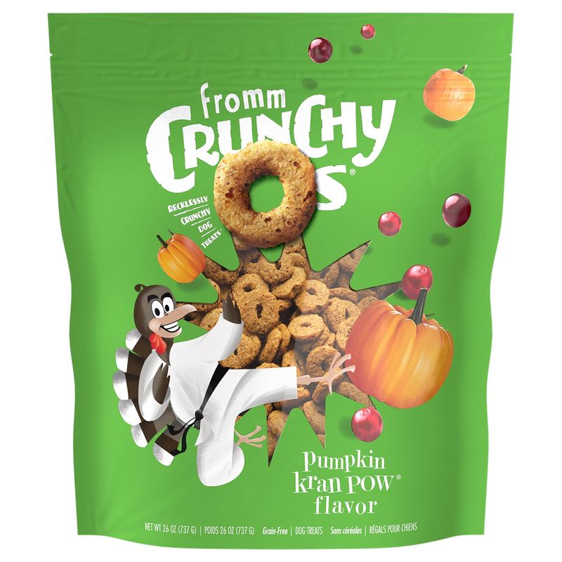 Fromm Crunchy O&#39;s Pumpkin&#39; Kran Pow (26 oz)