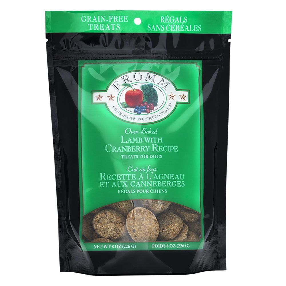 Fromm Four-Star Lamb with Cranberry Dog Treats (8 oz)