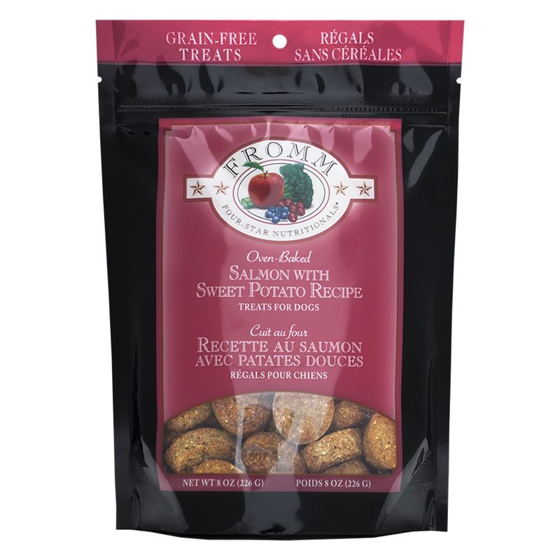 Fromm Four-Star Salmon with Sweet Potato Dog Treats (8 oz)