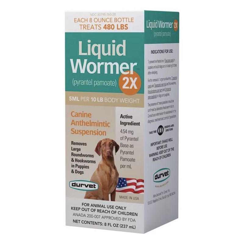 Durvet Liquid Wormer 2X (8 oz)
